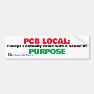 PCB Local Bumper Sticker