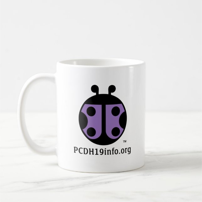 PCDH19 Alliance Ladybug Mug (Left)