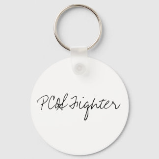 PCOS Fighter Key Ring