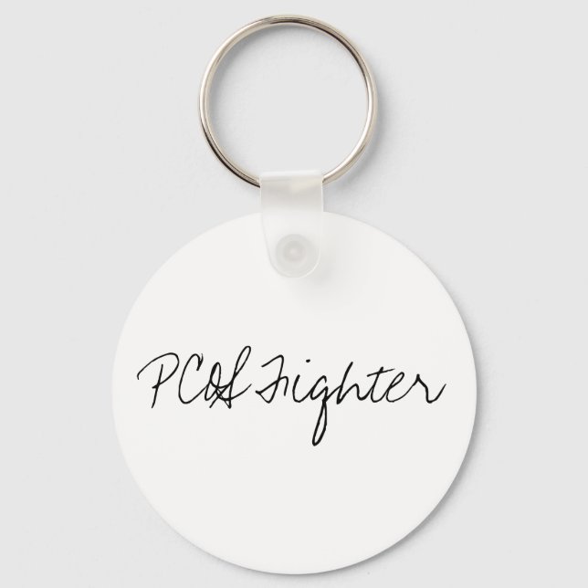 PCOS Fighter Key Ring (Front)