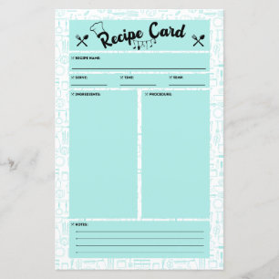 PCOS Friendly Recipe Card