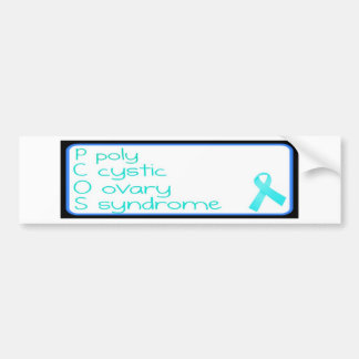 PCOS Simple Bumber Sticker