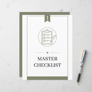 PCS Command Centre Binder Master Checklist Title