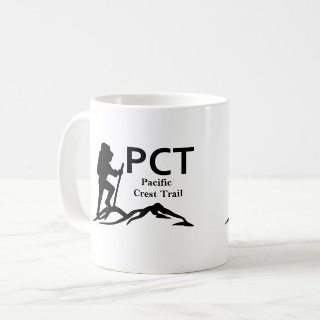 PCT  -  Pacific Crest Trail Coffee Mug (Front Left)