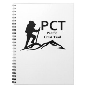 PCT - Pacific Crest Trail Spiral Photo Notebook
