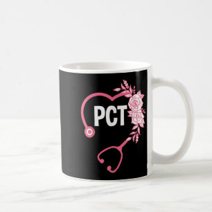 Pct Stethoscope Design Patient Care Technician Pct Coffee Mug