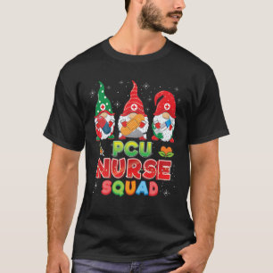 PCU Nurse Squad Christmas Gnomes Ugly Sweater Gnom