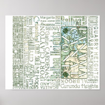 PCZ – Panama Canal Zone Locations with Map