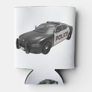 PD Police Academy Grad Graduates Car Can Cooler
