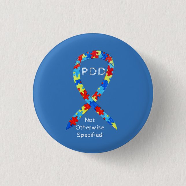PDD-NOS (Not Otherwise Specified) Ribbon Pin (Front)
