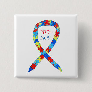 PDD-NOS (Not Otherwise Specified) Ribbon Pins