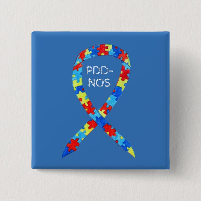 PDD-NOS (Not Otherwise Specified) Ribbon Pins (Front)