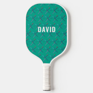 PDX Airport Carpet   PORTLAND Personalised Pickleball Paddle