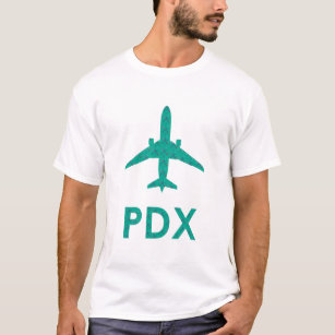 PDX Airport Carpet   PORTLAND T-Shirt
