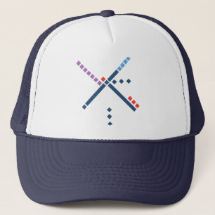 PDX Airport Carpet PORTLAND Trucker Hat