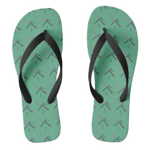 PDX Airport Carpet Thongs