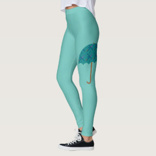 PDX Airport Carpet Umbrella Leggings