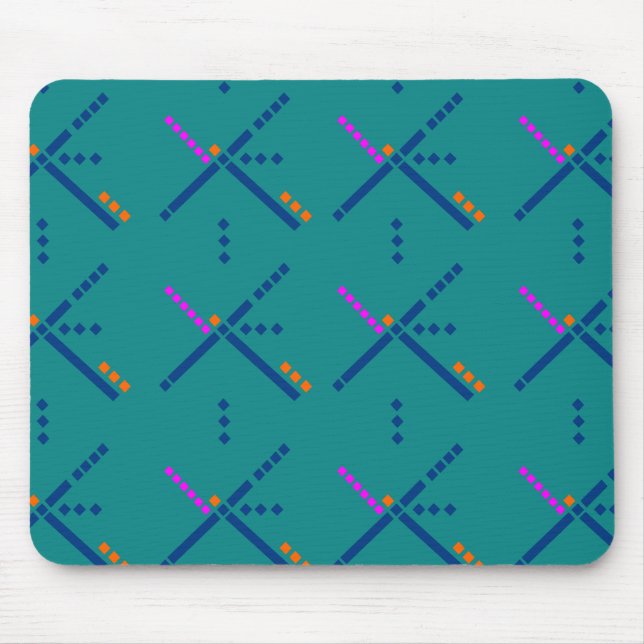 PDX Portland Airport Carpet Mouse Pad (Front)