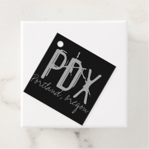 PDX Portland Airport Code Favour Tags