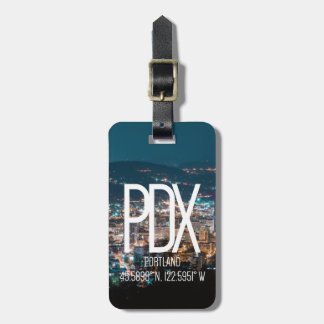 PDX Portland Airport Code luggage tag