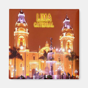 PE - Peru - Lima - Cathedral Magnet