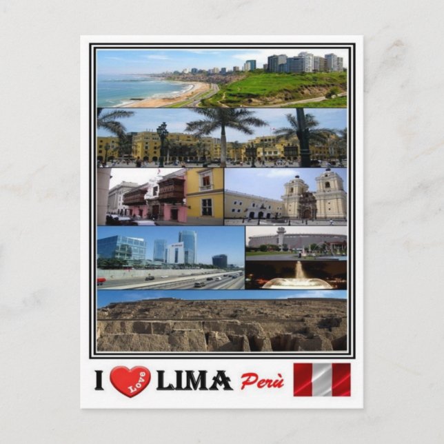 PE - Perù - Lima - Postcard (Front)