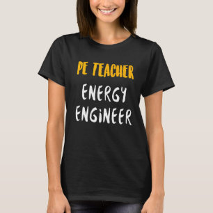 PE Physical Education Teacher Engineer Premium T-Shirt