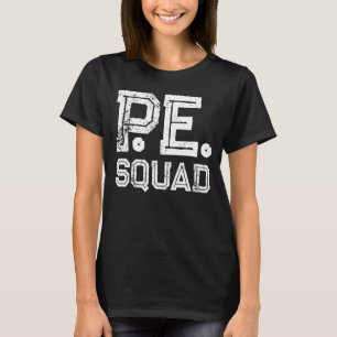 PE Physical Education Teacher Left T-Shirt