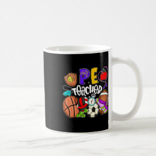 Pe Teacher Fun Physical Education Teacher Back To Coffee Mug