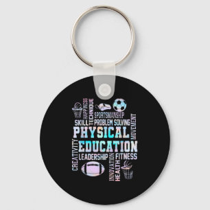 Pe Teacher Team Physical Education Teacher Back To Key Ring