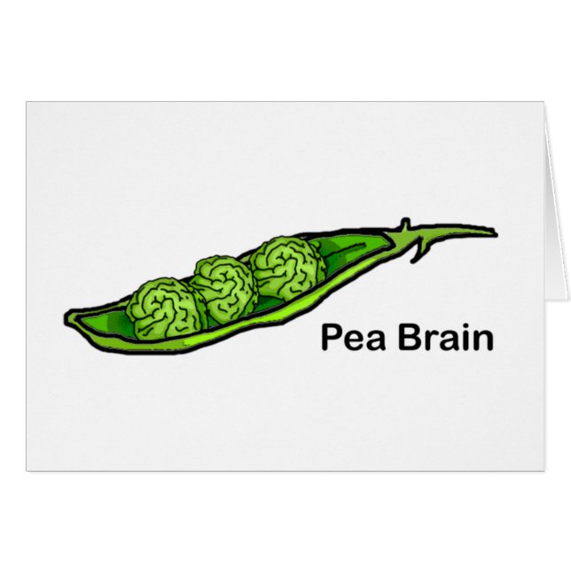 Pea Brain (Front Horizontal)