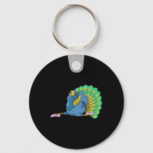 Pea Dancing Ballerina Bird Ballet Dancer Costume Key Ring