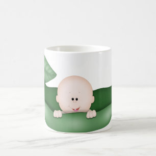 PEA IN A POD Baby Shower Coffee Mug Cup