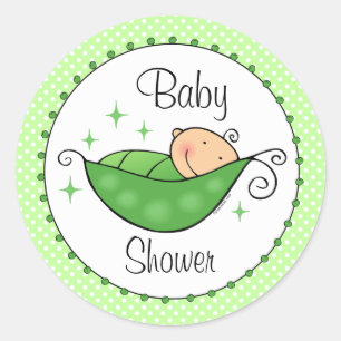 Pea In My Pod Custom Sticker
