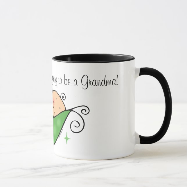 Pea In My Pod Personalised Mug (Right)