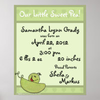 Pea Pod Baby Birth Information