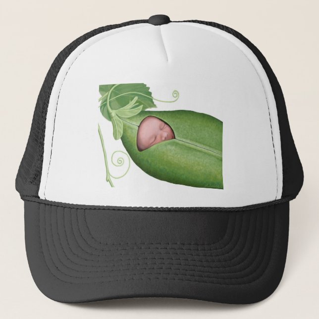 Pea Pod Trucker Hat (Front)