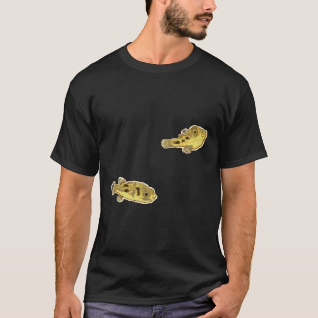 Pea Puffers Bb Puffers Mini Puffer Fish T-Shirt (Front)
