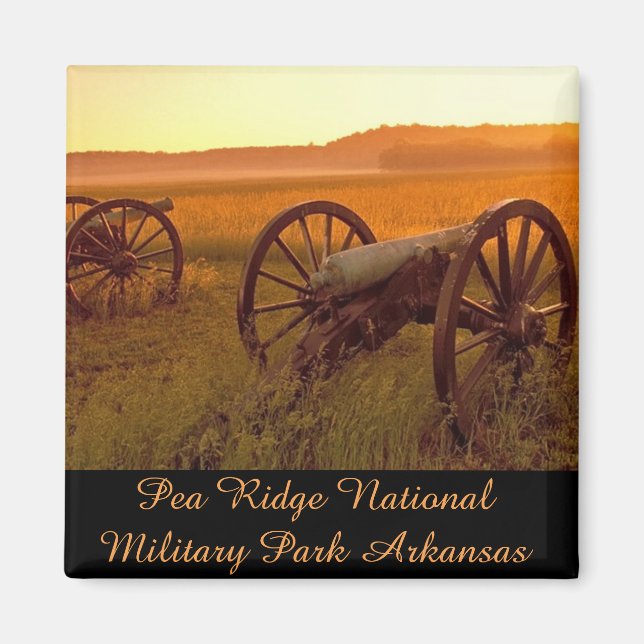 Pea Ridge National Military Park Arkansas Magnet (Front)