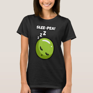 Pea Vegetarian Sleeping Seed Pod Flowering Plant V T-Shirt