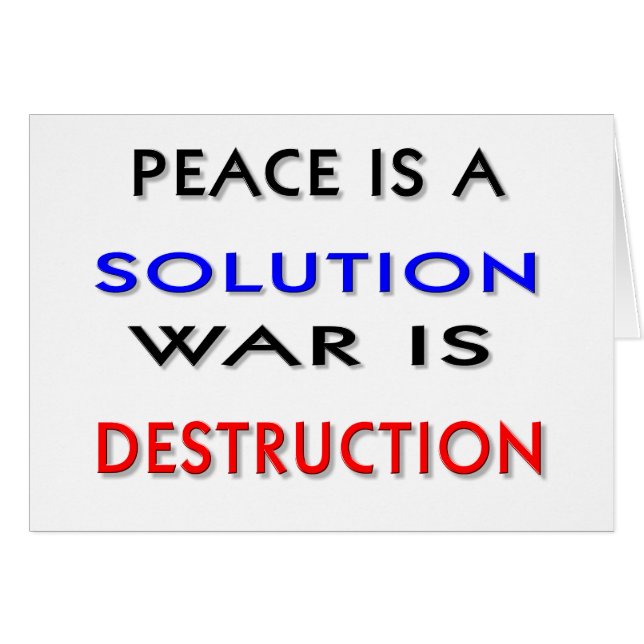 Peace (Front Horizontal)