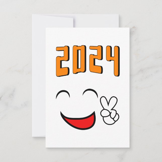 Peace 2024 Love Announcement (Front)