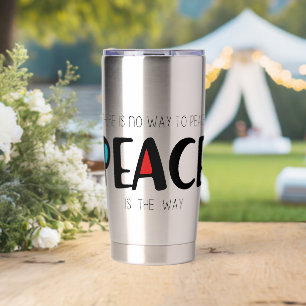 Peace 2 insulated tumbler