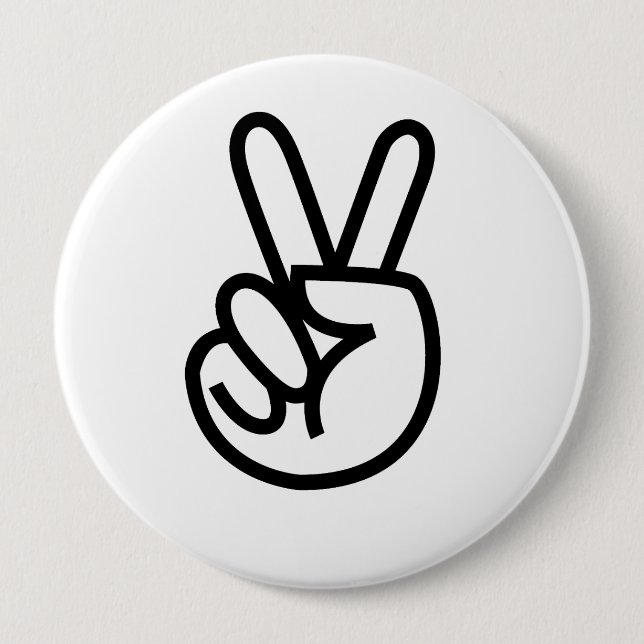 PEACE (2).png 10 Cm Round Badge (Front)