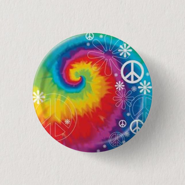 peace 3 cm round badge (Front)