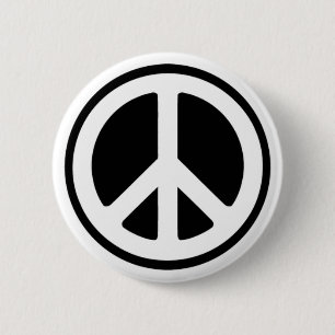 Peace! 6 Cm Round Badge