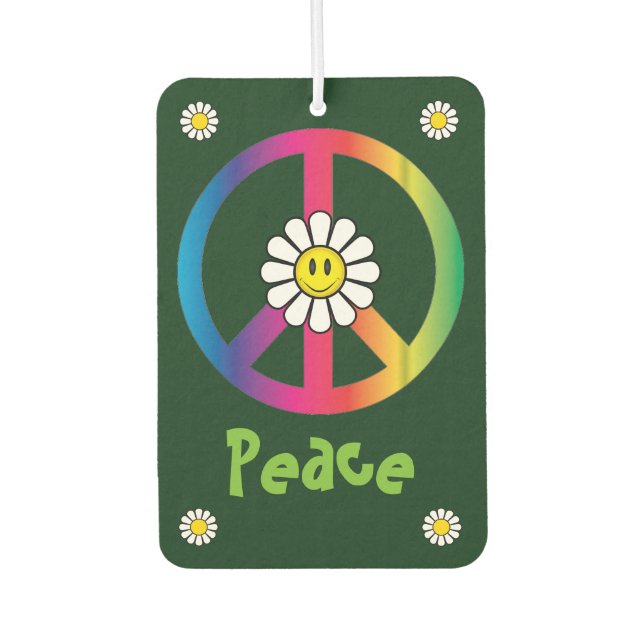 Peace Air Freshener (Front)