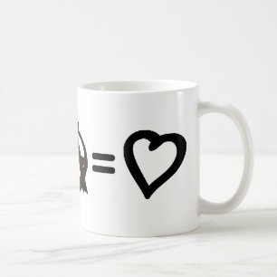 Peace + Anarchy = Love Coffee Mug