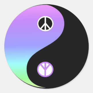 Peace and Balance sticker