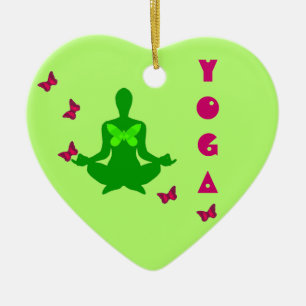 Peace and Butterfly - Yoga Ornaments